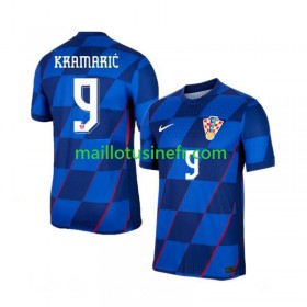 Maillot de Foot Croatie Andrej Kramaric 9 Extérieur UEFA EURO 2024